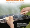 JOYOLEDER Schaschlikspieße 10 Stück Edelstahl Grillspieße Set – Flache Spieße, 55cm Lang und (11mm Breit, Rostfrei & Wiederverwendbar, Ideal für BBQ Fleisch, 10-St, Gemüse & Kebab – Perfekt für Grill, Barbecue & Camping) Bild 3