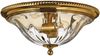 Deckenleuchte, Messing Glas, D 41,3 cm Bild 4