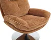 Vente-unique - ILMACA Sessel Stoff Gelb - B 90 cm x H 99 cm x L 78 cm Bild 5