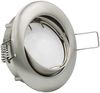 MILI 10er Set Einbauleuchtenn 7W GU10 3000K 230V 520 lumen Eisen gebürstet 12211 Bild 2