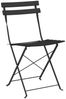 vidaXL Klapp Bistro Set 3 pcs Anthrazit Stahl 42002972 Bild 5