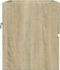 Waschbeckenunterschrank, Badschrank Sonoma-Eiche 60x38,5x45cm Holzwerkstoff de7855 Bild 5