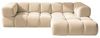 Kaiser Möbel Ecksofa luxuriöses Velours-Sofa im Stoff Bluvel modernes AVERRO, Premium-Velours Bluvel,Weiche abgerundete „Bubble“-Formen Bild 4