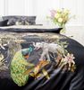 Fleuresse Interlook Jersey Bettwäsche 155x220 Wende Dschungel schwarz 074395-1 Bild 2