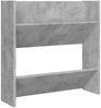 vidaXL Wand-Schuhschränke 2 Stk. Betongrau 60x18x60 cm Holzwerkstoff 806727 Bild 5