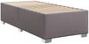vidaXL Bettgestell Grau 100x200 cm Kunstleder 3284546 Bild 3