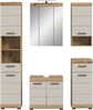 Badkombination B/H/T: 164x191x34 cm in Evoak Oak Nachbildung Bild 2