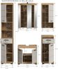 Badkombination B/H/T: 164x191x34 cm in Evoak Oak Nachbildung Bild 4