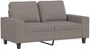 vidaXL 2-Sitzer-Sofa Taupe 120 cm Stoff 359390 Bild 2