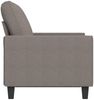 vidaXL 2-Sitzer-Sofa Taupe 120 cm Stoff 359390 Bild 4