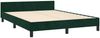 Doppelbett, Bettgestell Modernen ohne Matratze Dunkelgrün 140x190 cm Samt d2350e Bild 5