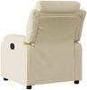 vidaXL Relaxsessel Elektrisch Creme Stoff 3204965 Bild 5