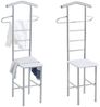 CARO-Möbel Herrendiener JIVO, Herrendiener 2er-Set Kleiderständer Stummer Diener Garderobe Stange Bü Bild 4