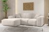 Kaiser Möbel Ecksofa Eckcouch L form, Wohnzimmer Couch SIENA stoff Poso Bild 5