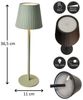 Coen Bakker Deco BV LED Außen-Tischleuchte Touch Tischlampe Dimmbar Akku In-/Outdoor IP44, Touch-Funktion, LED fest verbaut, Kaltweiß, Warmweiß, Tageslichtweiß Bild 3