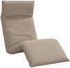 Sonnenliege Klappbar, Gartenliege Taupe 175x54x8,5 cm Oxford-Gewebe Bild 2