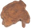 Blumenhocker Slice Mahagoni Massivholz naturfarben Bild 5