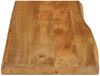 vidaXL Tischplatte mit Baumkante 80x40x3,8 cm Massivholz Mango 370778 Bild 4