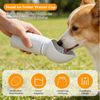 BlingBin Reisenapf 550ml Tragbare Haustier Trinkflasche, Faltbare Hund Wasserflasche, Silikon, Auslaufsicher Trinknapf für Hunde Ideal für Reisen & Spaziergänge Bild 2