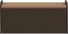 vidaXL Sitzbank mit Stauraum & Kissen Braun 115x51x52 cm Poly Rattan 365729 Bild 4