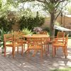 vidaXL Gartenstühle 6 Stk. 59x55x85 cm Massivholz Akazie 3216304 Bild 3
