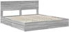 vidaXL Aufbewahrungsbett Graues Sonoma 180 x 200 cm Holzwerkstoff 3410775 Bild 4