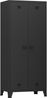 Kleiderschrank Hankasalmi 180x90x40 cm Schwarz [en. casa] Bild 3