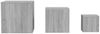 vidaXL Beistelltische 3 Stk. Grau Sonoma Holzwerkstoff 815988 Bild 4