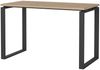 Dmora Schreibtisch Pierrot, Mehrzweckschreibtisch, Bürotisch für PC, Eckschreibtisch, 120x60 h76 cm, Eiche und Grau Bild 5