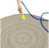 Carpetia Outdoorteppich zeitlos, rechteckig, Höhe: 5 mm, pflegeleicht, wetterbeständig, für Innen- und Außenbereich geeignet Bild 2