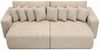 Kaiser Möbel Schlafsofa, Cordstoff Poso, PIANO DOUBLE, Große Liegefläche, Tiefe Sitzfläche, Cordstoff mit markanter Struktur Bild 4