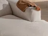 Vente-unique - NELORIM Sofa Stoff Beige - B 175 cm x H 77 cm x L 279 cm Bild 5