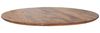 Massivholztisch Avola - rund 110 cm - Mangoholz - Gestell Kreuz-Form Bild 2