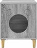 vidaXL Katzenhaus Graues Sonoma 42,5 x 40 x 53 cm Holzwerkstoff 8000677 Bild 5