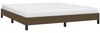 Bettgestell Dunkelbraun 180x200 cm Stoff [346739] Bild 3