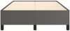 vidaXL Bettgestell ohne Matratze Grau 120x190 cm Kunstleder 3269649 Bild 5