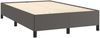 vidaXL Bettgestell ohne Matratze Grau 120x190 cm Kunstleder 3269649 Bild 3