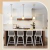ZMH Pendelleuchte 1 Flammig Esstischlampe Holz - Hängeleuchte Vintage für Wohnzimmer, ‎Verstellbare Höhe, ohne Leuchtmittel, Rustikal Hängelampe Restaurant Schlafzimmer Bild 4