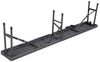 HATTORO 2er Set Campingbänke faltbare Bänke Gartenbank Bank Koffer 180cm Grau Bild 2