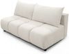 Sofa 3-Sitzer mit Schlaffunktion XENIO in Stoff Soft Beige Bild 2