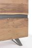 Sideboard Noranes aus Akazienholz, modernes Design mit Metalleinsätzen, natur, 198 cm breit Bild 5