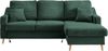 Sofa Valentina von Benformato: Elegantes Breitcord-Sofa mit Schlaffunktion, Bettkasten und Flexibler Recamiere – In drei stilvollen Farben erhältlich Bild 4