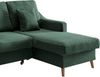 Sofa Valentina von Benformato: Elegantes Breitcord-Sofa mit Schlaffunktion, Bettkasten und Flexibler Recamiere – In drei stilvollen Farben erhältlich Bild 3