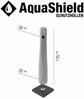 Siena Garden AquaShield Mittelstockschirm - hellgrau, Polyester (D41185) Bild 4