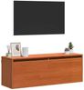vidaXL Wandschrank Wachsbraun 100 x 30 x 35 cm Massives Kiefernholz 869861 Bild 3