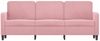 vidaXL 3-Sitzer-Sofa Rosa 180 cm Samt 359455 Bild 3