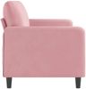 vidaXL 3-Sitzer-Sofa Rosa 180 cm Samt 359455 Bild 4