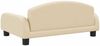 vidaXL Hundebett Creme 70x45x30 cm Stoff Bild 5