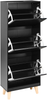 Schuhschrank NEIKA Schwarz Bild 4