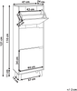 Schuhschrank NEIKA Schwarz Bild 2